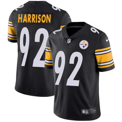 Nike Pittsburgh Steelers #92 James Harrison Black Team Color NFL Vapor Untouchable Limited Jersey,We sell and wholesale Nike Pittsburgh Steelers #92 James Harrison Black Team Color NFL Vapor Untouchable Limited Jersey on line form chian!